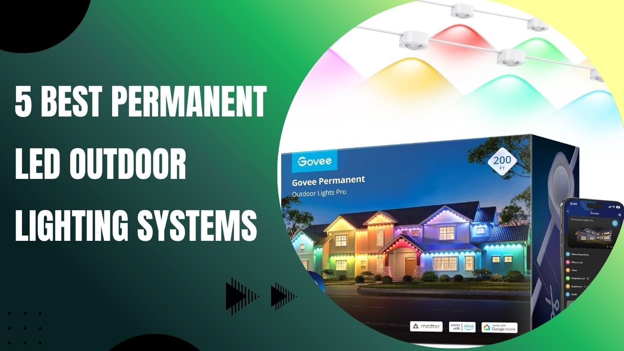 5 Best Permanent LED Outdoor Lighting Systems