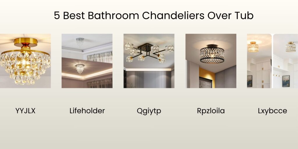 Best Bathroom Chandeliers Over Tub