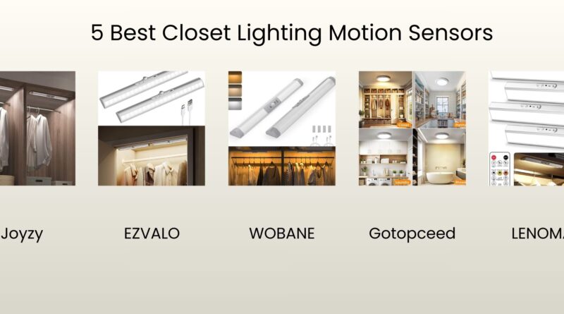 5 Best Closet Lighting Motion Sensors