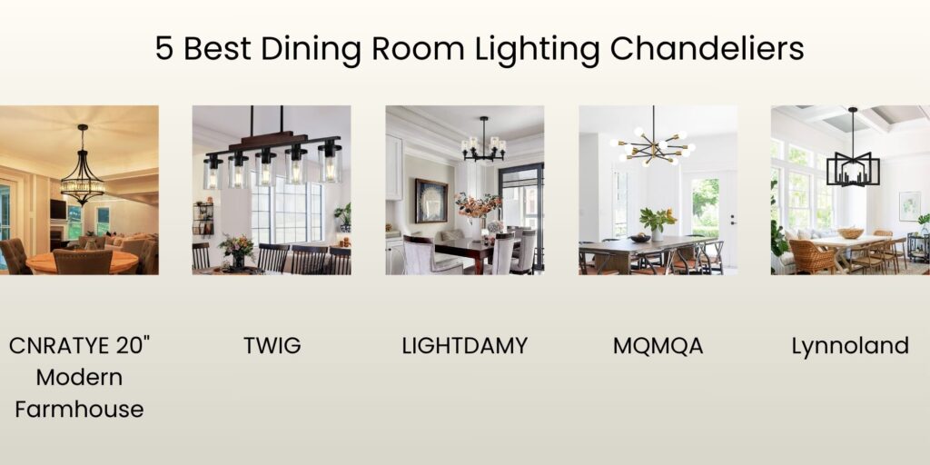 Best Dining Room Lighting Chandeliers