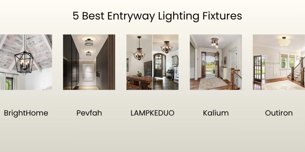 Best Entryway Lighting Fixtures