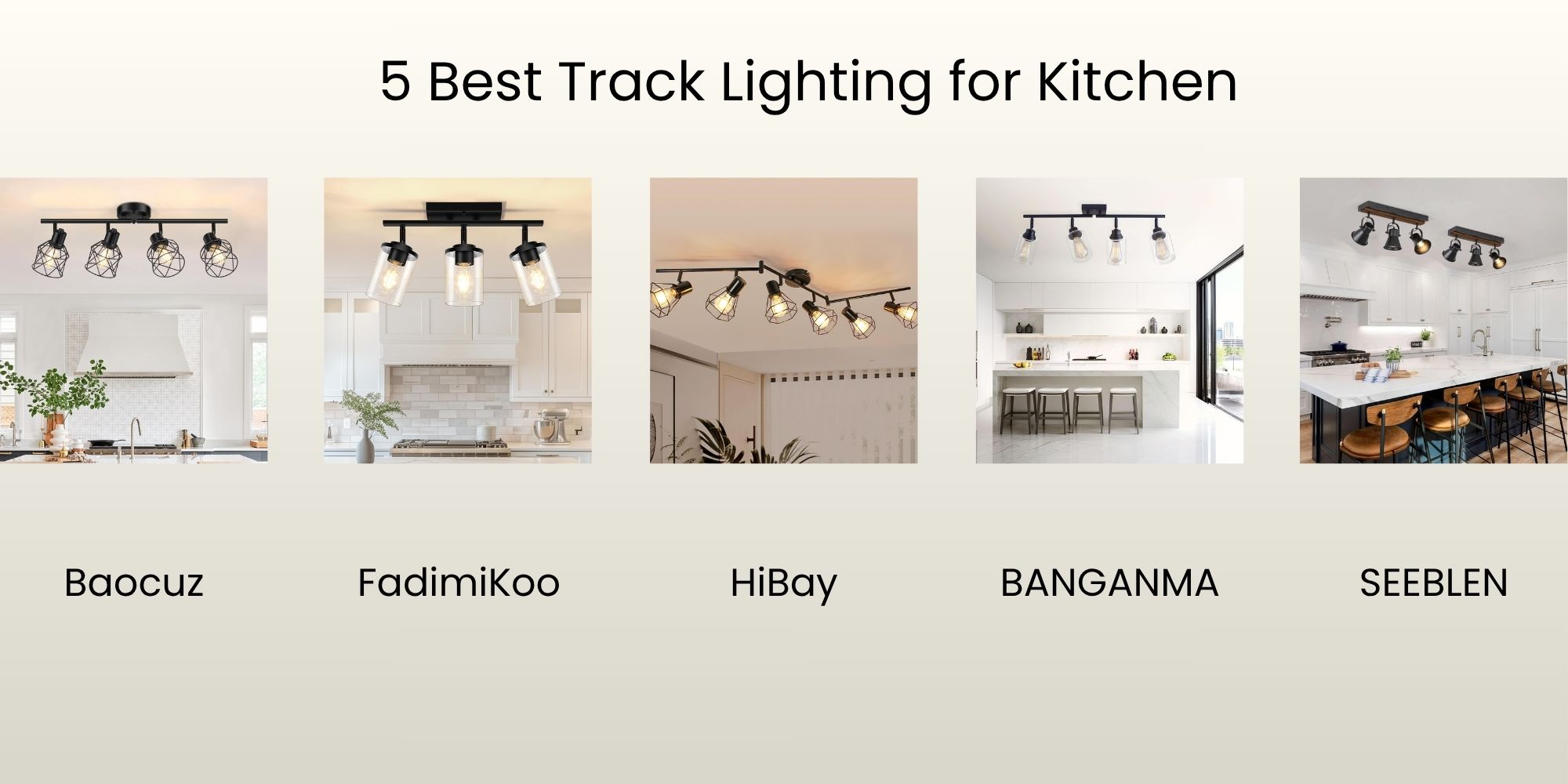 5 Best Track Lighting for Kitchen: Comprehensive Review & Buyer’s Guide