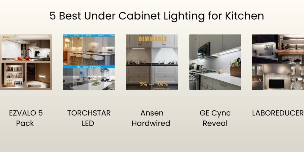 Best Under Cabinet Lighting for Kitchen