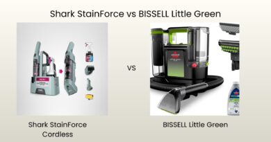 Shark StainForce vs BISSELL Little Green