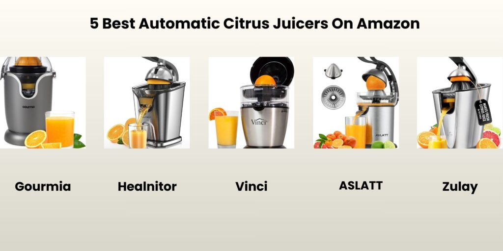 Best Automatic Citrus Juicers Reviews
