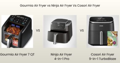 Gourmia Air Fryer Reviews vs Ninja Air Fryer Vs Cosori Air Fryer