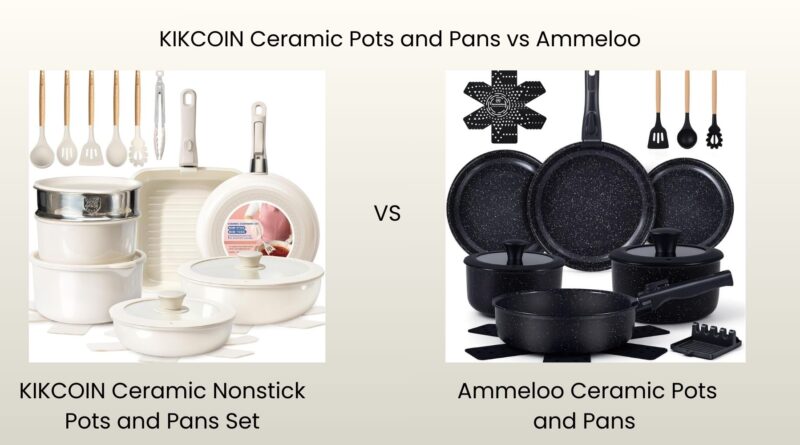 KIKCOIN Ceramic Pots and Pans Review