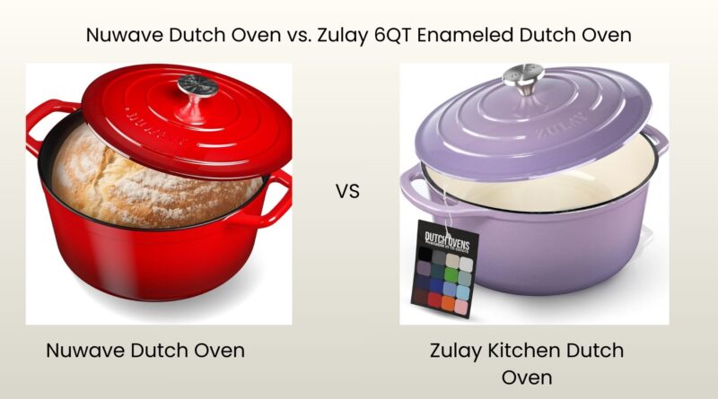 Nuwave Dutch Oven Review vs. Zulay 6QT Enameled Dutch Oven