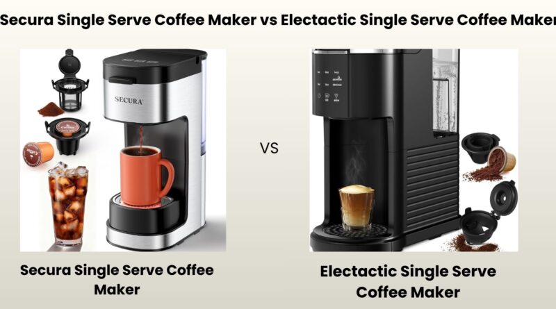 Secura Single Serve Coffee Maker Review vs Electactic Single Serve Coffee Maker