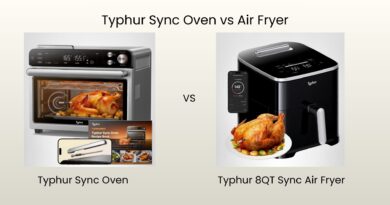 Typhur Sync Oven vs Air Fryer