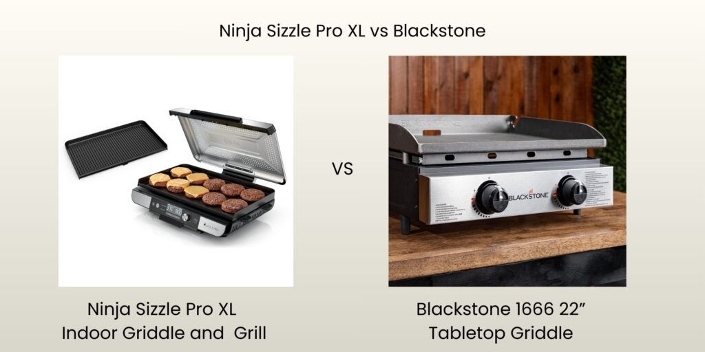 Ninja Sizzle Pro XL Review vs Blackstone