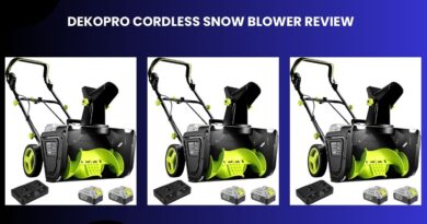 DEKOPRO Cordless Snow Blower Review