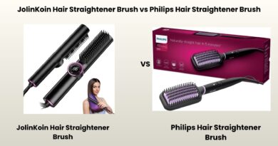My Honest Review Of JolinKoin Hair Straightener Brush Review vs Philips Hair Straightener Brush