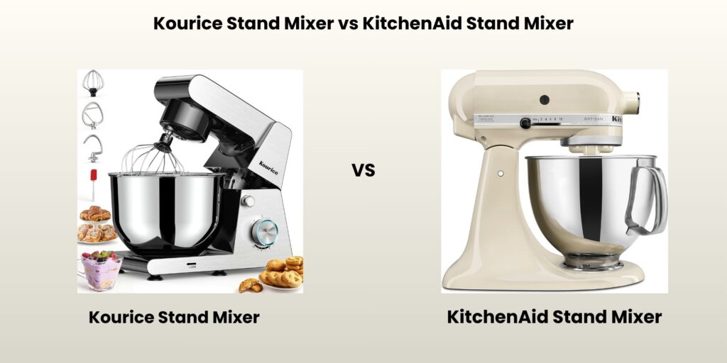 Kourice Stand Mixer Review vs KitchenAid Stand Mixer