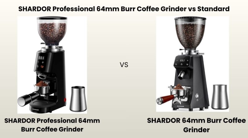 SHARDOR Professional 64mm Burr Coffee Grinder Review