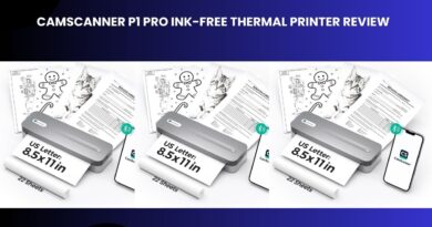 CamScanner P1 Pro Ink-Free Thermal Printer Review