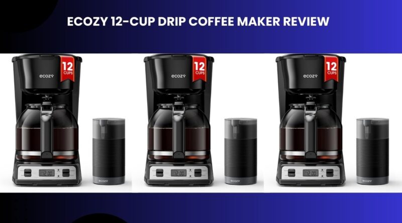 Ecozy 12-Cup Drip Coffee Maker