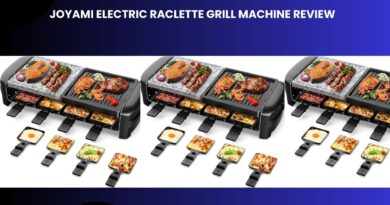 JOYAMI Electric Raclette Grill Machine