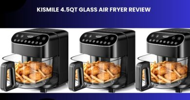 Kismile 4.5QT Glass Air Fryer Review