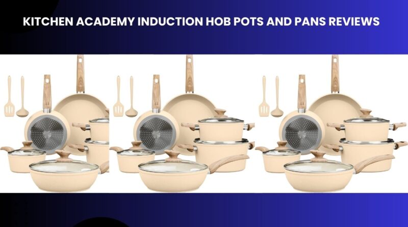 Kitchen Academy Induction Hob Pots and Pans