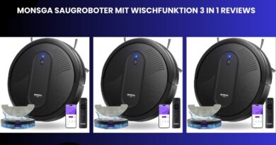 MONSGA Saugroboter mit Wischfunktion 3 in 1 Reviews