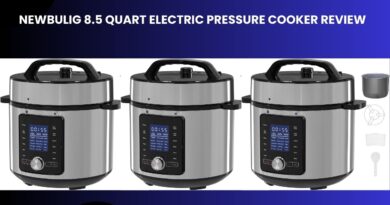 NEWBULIG 8.5 Quart Electric Pressure Cooker