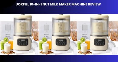 Uoxfill 10-in-1 Nut Milk Maker Machine Review